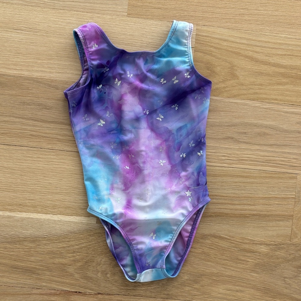 Destira Girl’s Butterfly Blossom Leotard